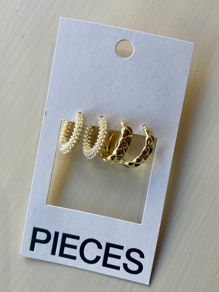 Pieces 2 Pack Hoop Earrings