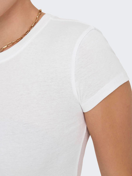 Only Basic Round Neck Tshirt - Multiple Colourways