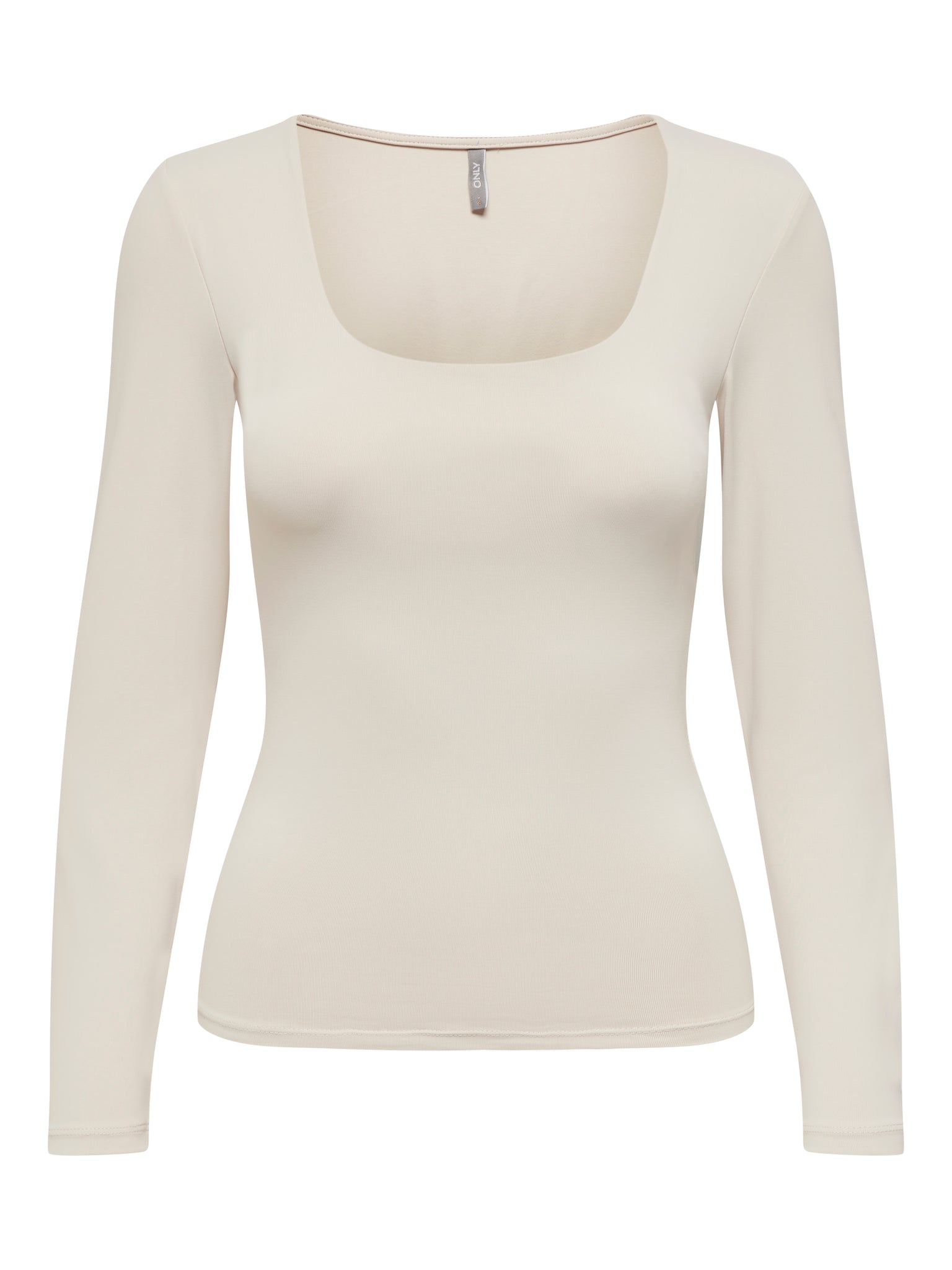 Only 2-Way Square Neck Long Sleeve Top - Multiple Colourways