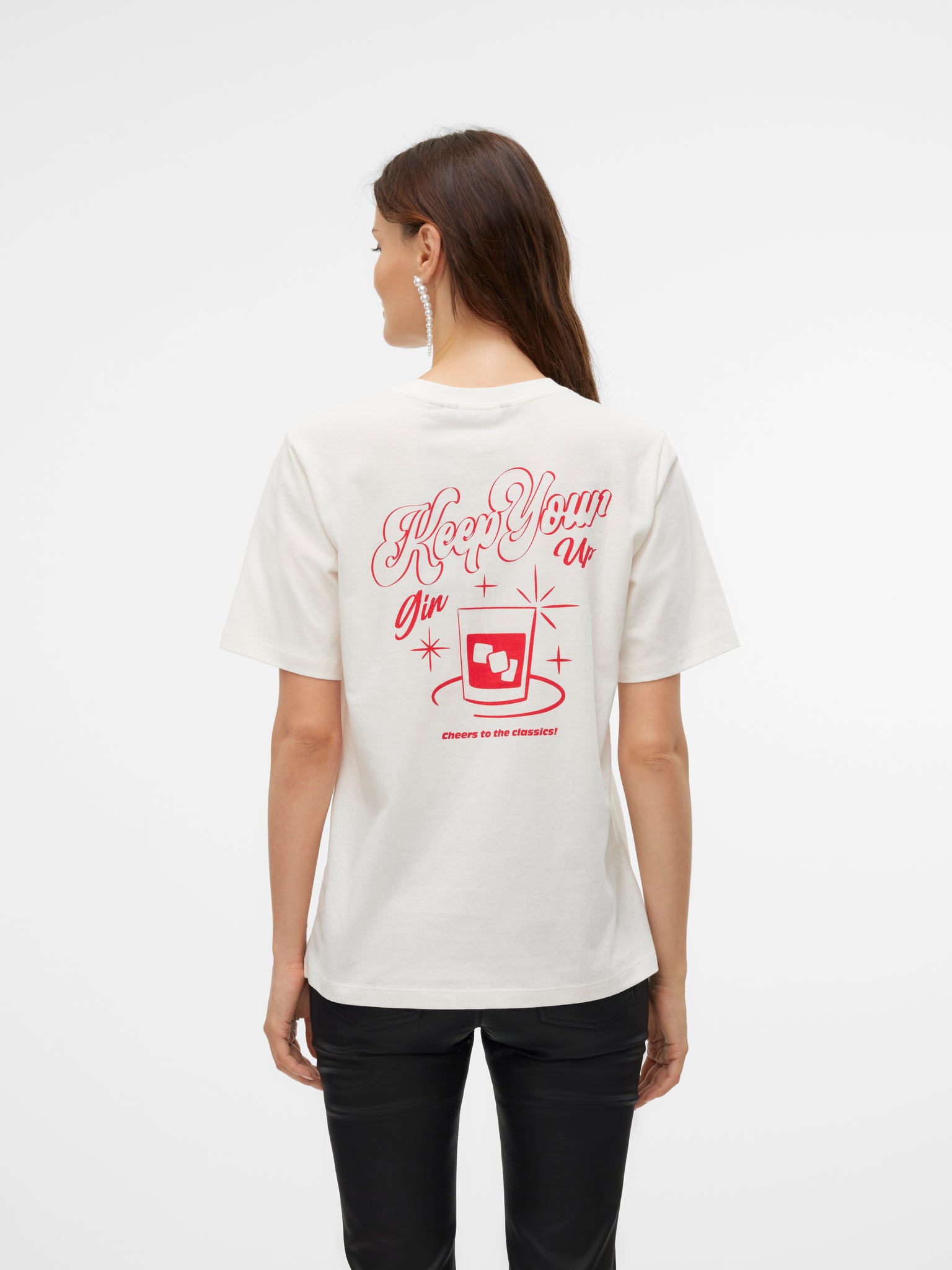 VM White Keep Your Gin Up Tshirt