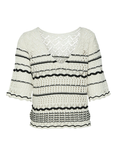 VM Crochet Two-Way Wear Knitted Top