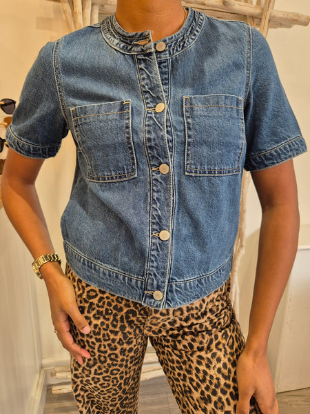 VM Short Sleeve Denim Shirt