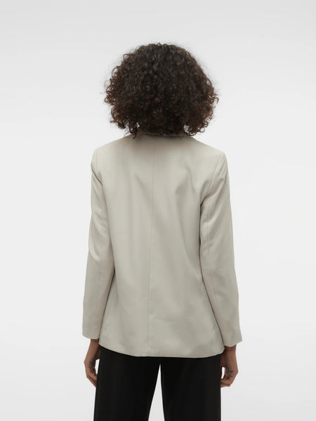 VM Beige Oversized Blazer