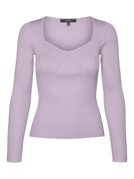 VM Sweetheart Ribbed Top